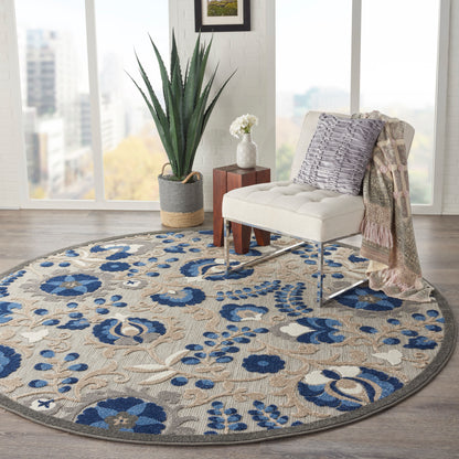 Nourison Rugs Nourison Home   Farmhouse 8' X Round    - 099446739223
