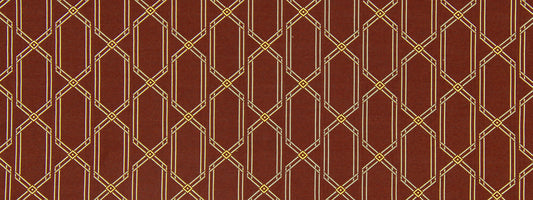 Robert Allen Contract Lurex Diamonds | Oxblood  Upholstery     - 230095