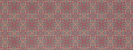 Robert Allen Contract Four Leaf | Tangerine  Upholstery     - 230126
