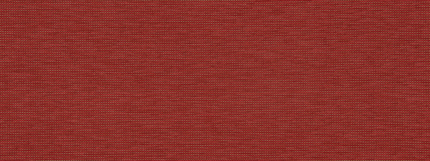 Tangerine orange woven fabric close-up with a fine grid texture; versatile upholstery fabric.