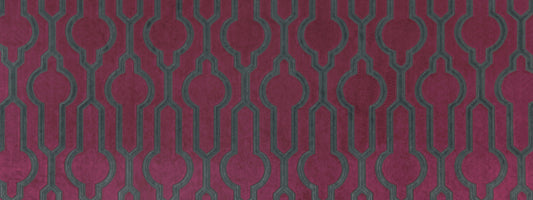 Robert Allen Contract Circle Trellis | Oxblood  Upholstery     - 230425