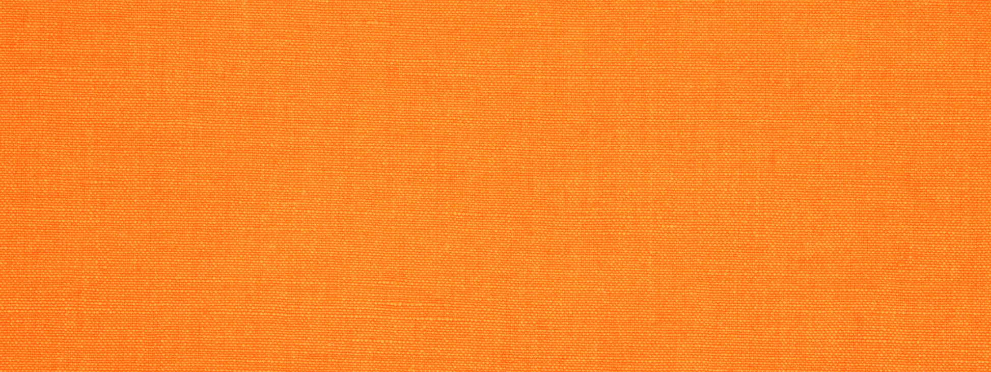 Bright marigold solid fabric close-up with a linen-like weave; suitable for clothing or upholstery.