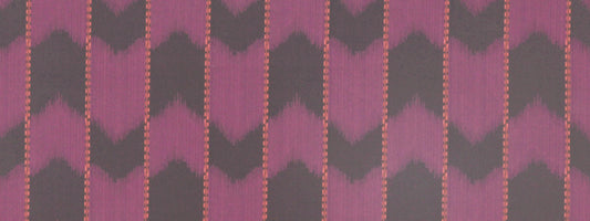 Robert Allen Contract Ikat Satin | Rhubarb  Upholstery     - 231145