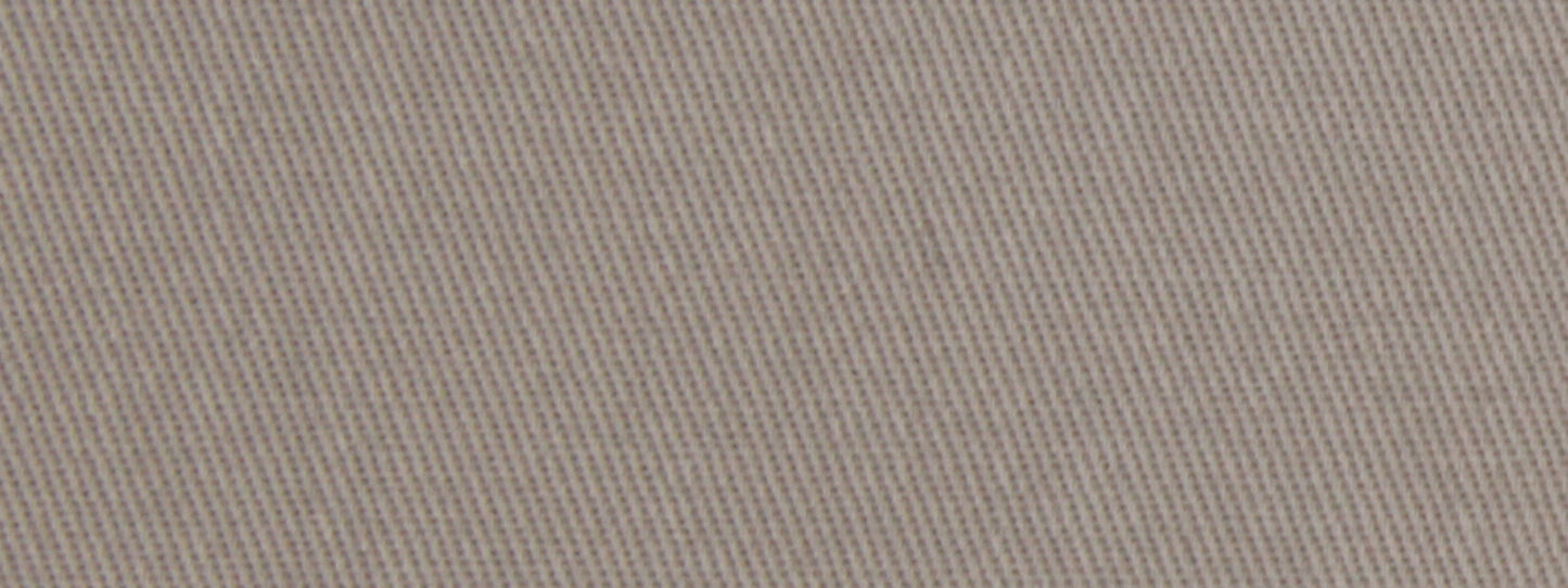 Smoke cotton twill upholstery fabric; close-up of diagonal twill weave.