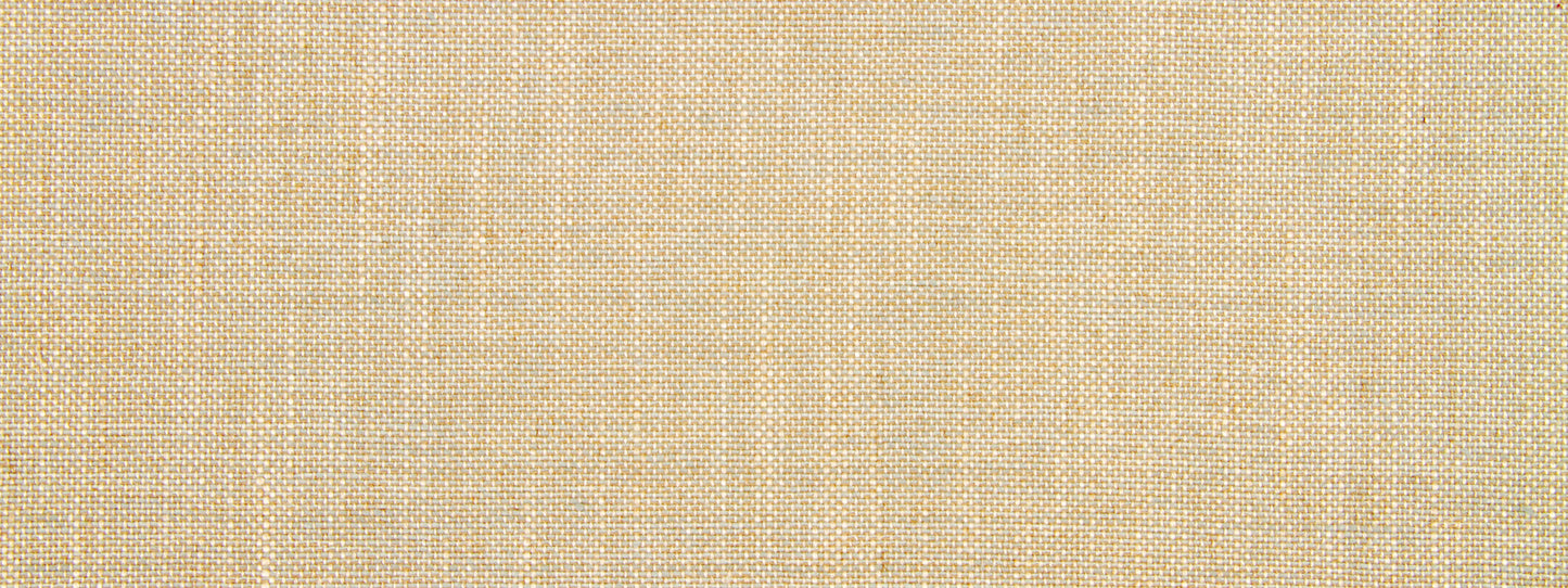 Beige woven linen-like fabric close-up; natural texture for upholstery or curtains.