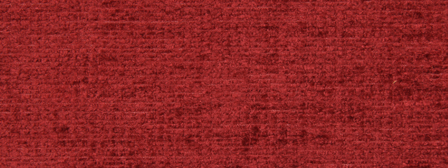 Robert Allen Royal Chenille | Lacquer Red  Upholstery     - 232060