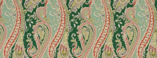 Robert Allen Fun Paisley | Billiard Green  Upholstery     - 232539