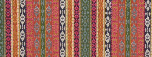 Robert Allen Busy Stripes | Navy Blazer  Upholstery     - 232753