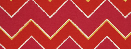 Robert Allen @ Home Chevronstyl Rr | Poppy  Multipurpose     - 232972