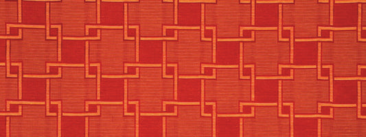 Robert Allen Contract Fretwork Strie | Cayenne  Upholstery     - 232992