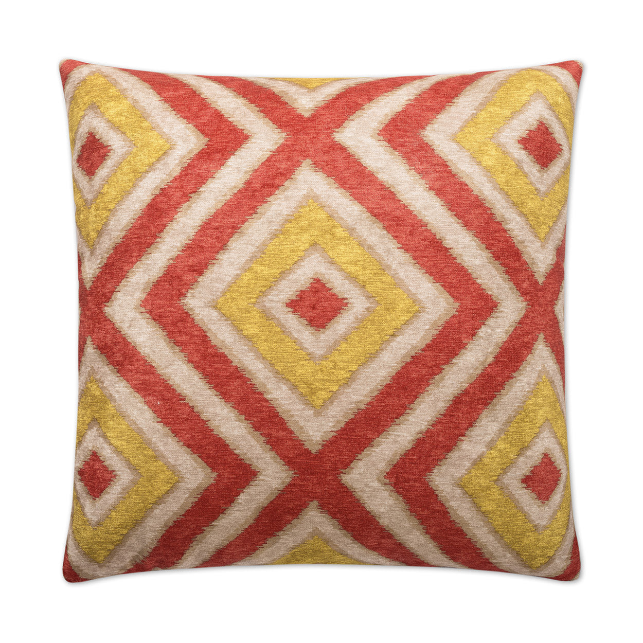 D.V. KAP HOME   24" x 24" Registan Pillow - Tomato Global    - 2331-T-2424