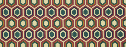 Robert Allen Contract Legend Hex | 492-Bouquet  Print     - 233452