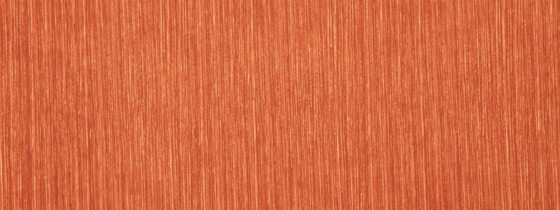 Rust-orange woven fabric with subtle vertical streaks and a textured surface.