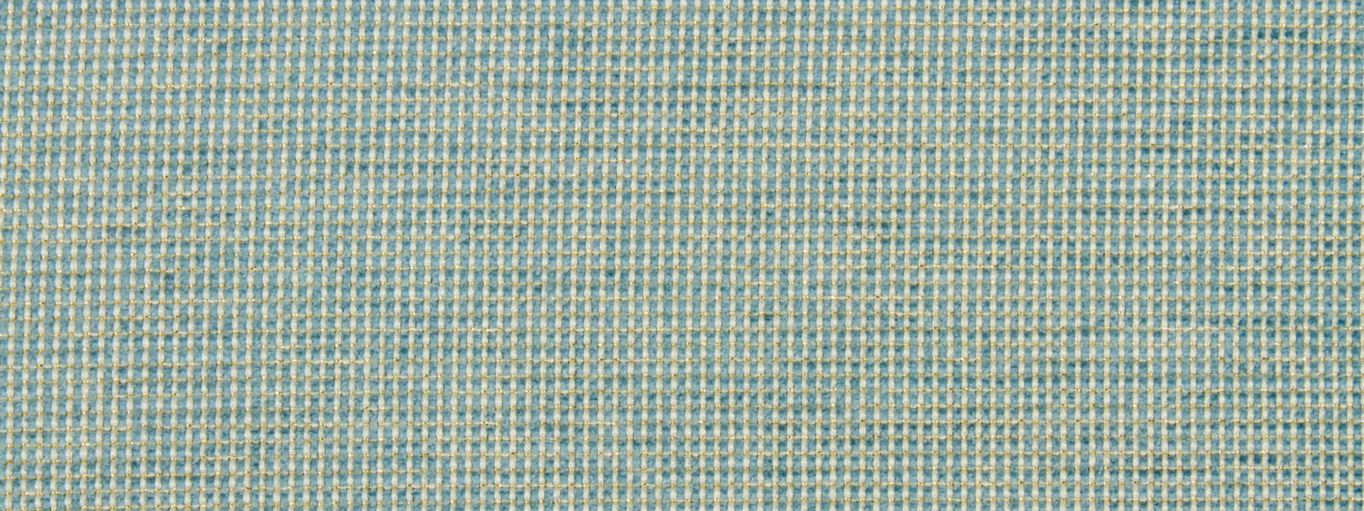 Blue Opal upholstery fabric with a subtle checkered woven texture.