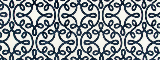 Beacon Hill Michi Scroll | Navy  Multipurpose     - 234566