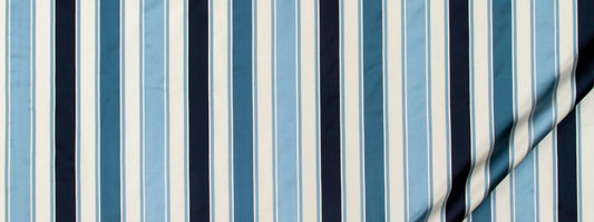 Beacon Hill Bourbon Stripe | Navy  Multipurpose     - 234605
