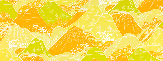 Beacon Hill Fuji | Mango  Drapery     - 234631