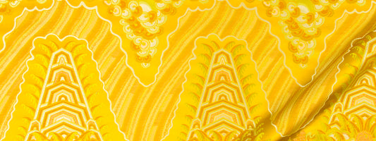 Beacon Hill Silk Ocean | Yellow  Drapery     - 234669