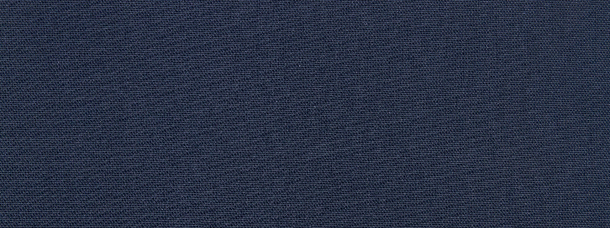 Close-up of dark navy woven upholstery fabric texture with fine grain.