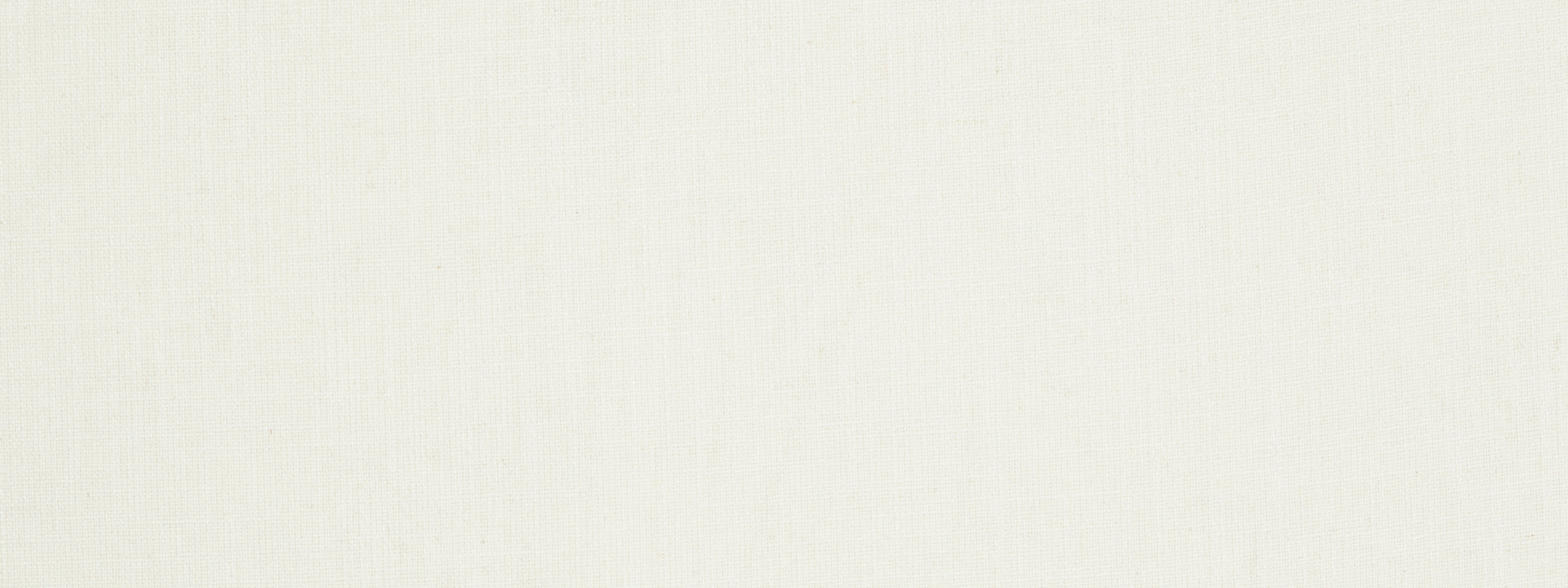 Cream linen-like fabric background with subtle vertical weave and soft texture.