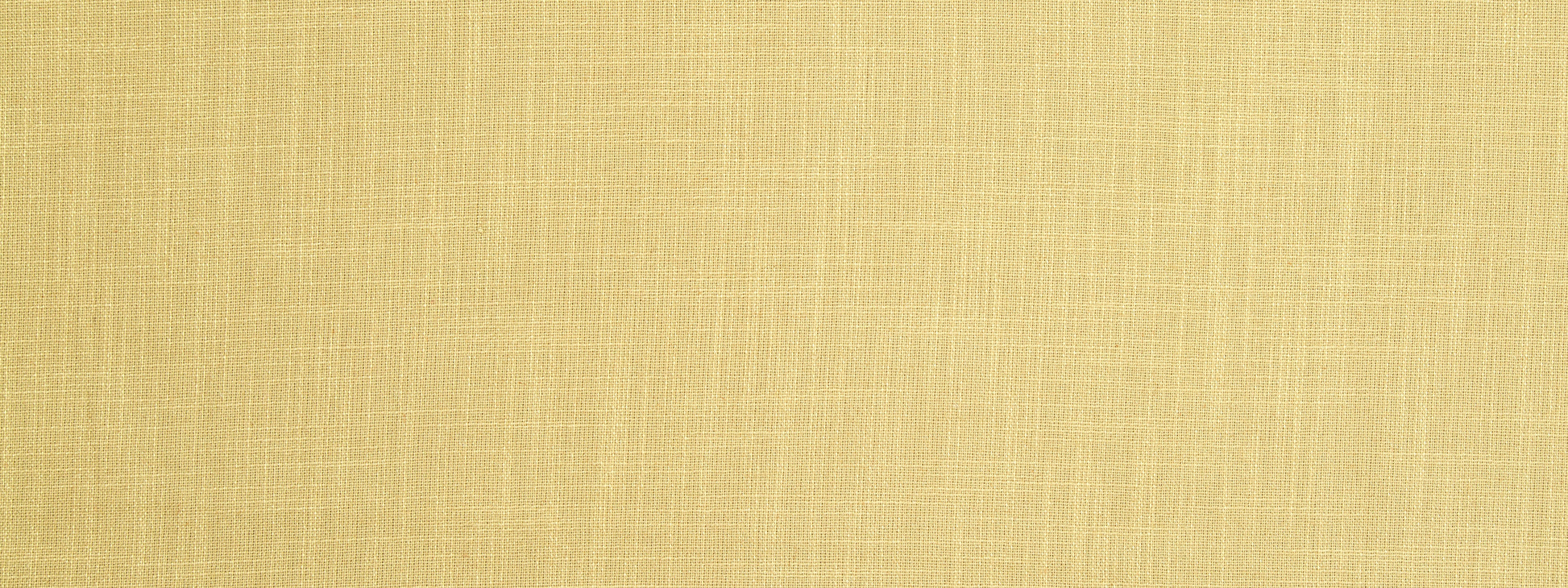 Yellow fabric texture with a woven crosshatch pattern; close-up, ideal for upholstery or sewing.