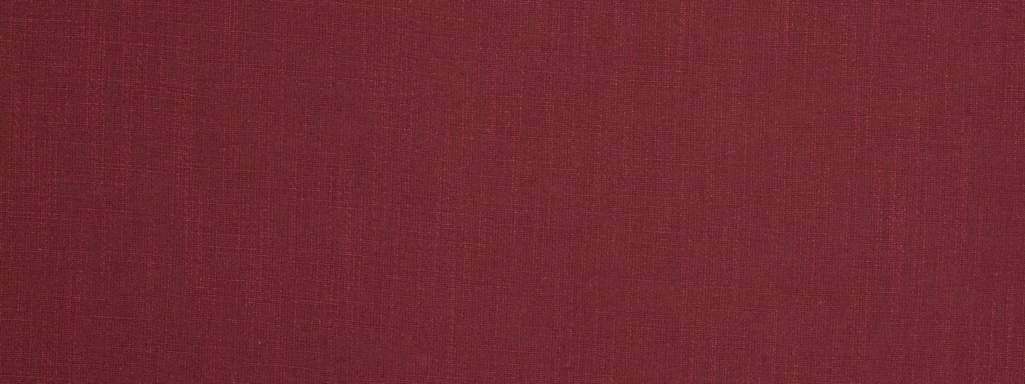Crimson fabric texture with a subtle weave, suitable for multipurpose upholstery or fashion use.