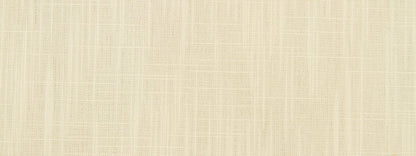 Beige woven linen fabric texture with visible fibers, versatile for upholstery or crafts.