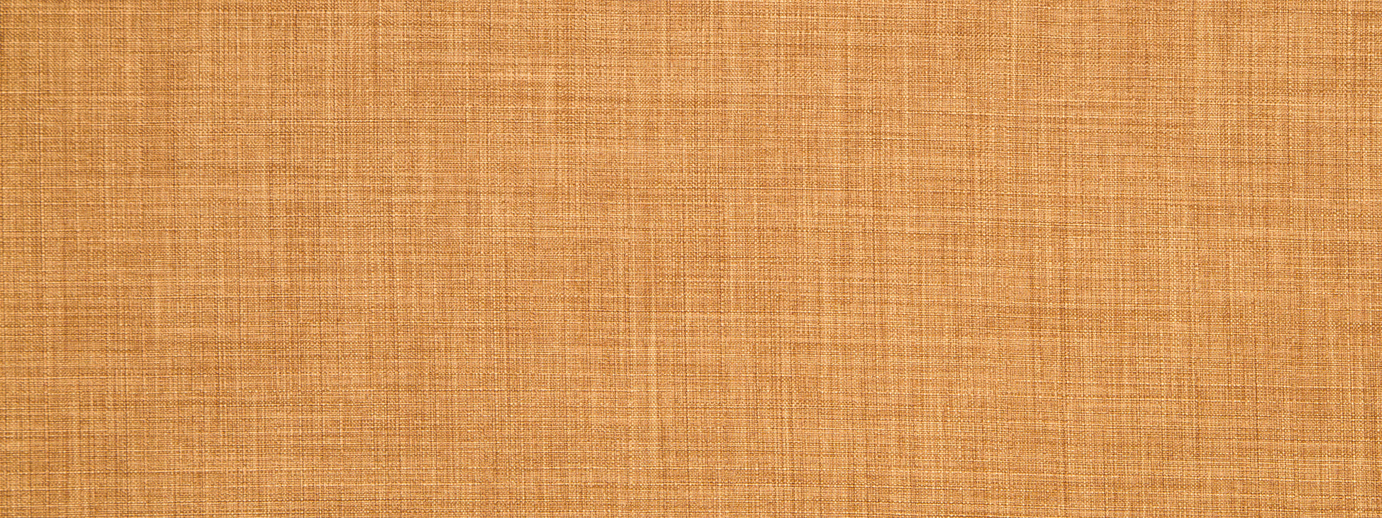 Close-up of orange woven fabric texture with visible fibers.