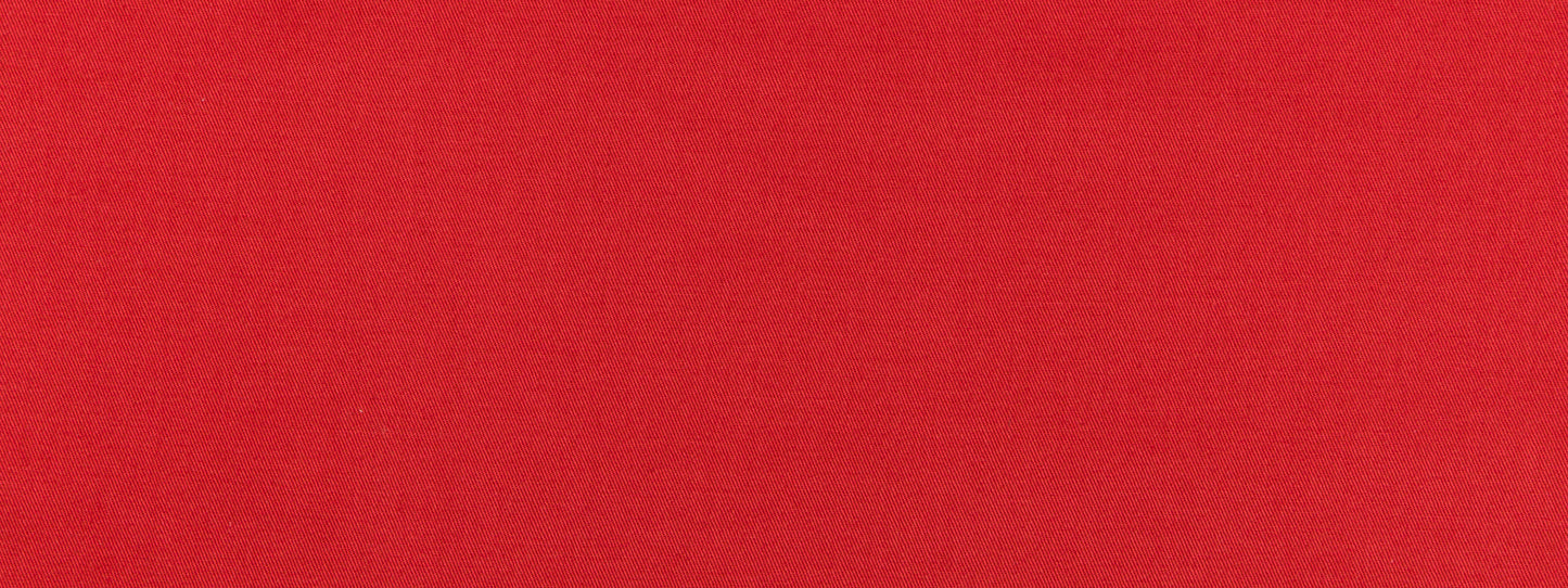 Bright lacquer red fabric texture close-up; bold color for clothing or home decor.