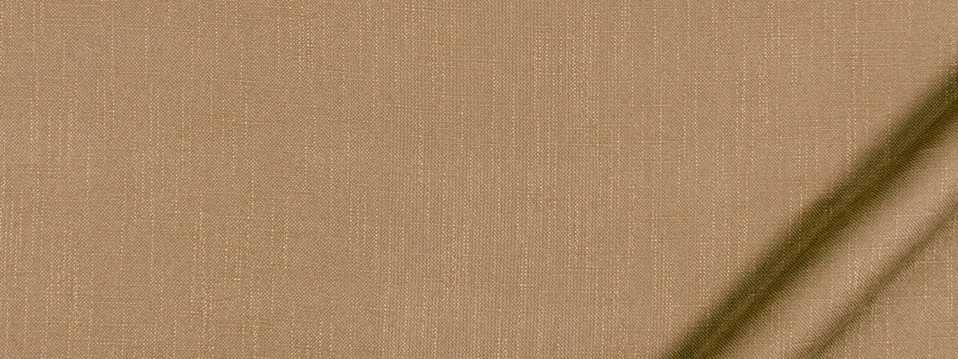 Beige textured fabric swatch with woven linen look and subtle diagonal lines.
