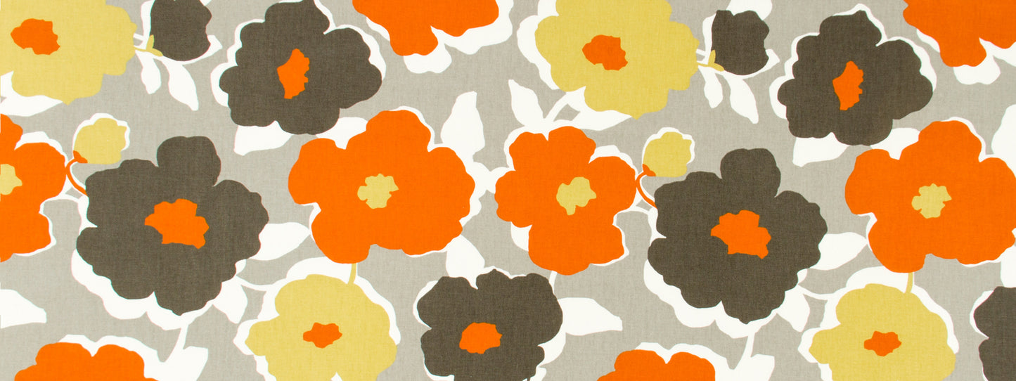 Robert Allen @ Home Top Floral | Orange Crush  Multipurpose     - 236558
