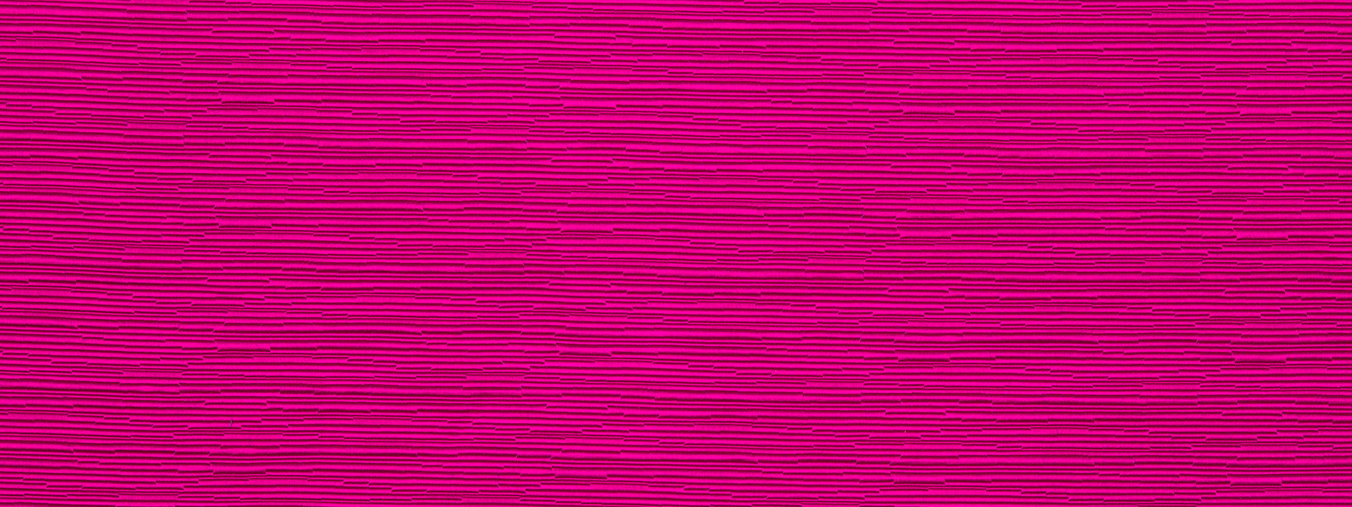 Bright magenta textured upholstery fabric with thin horizontal stripes.