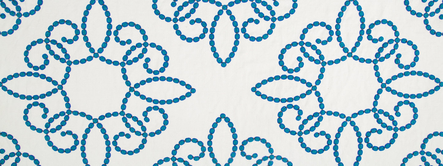 Beacon Hill Grace Emblem | Indigo  Multipurpose     - 239336