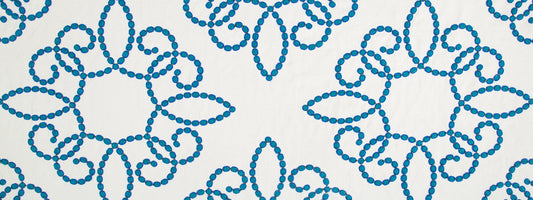 Beacon Hill Grace Emblem | Indigo  Multipurpose     - 239336