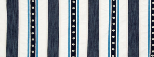 Beacon Hill Aurora Stripe | Indigo  Multipurpose     - 239340