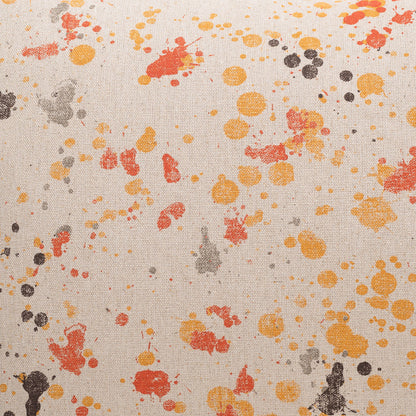 D.V. KAP HOME   24" x 24" Dropcloth Pillow - Orange Modern, Abstract    - 2397-O-2424