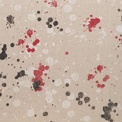 D.V. KAP HOME   24" x 24" Dropcloth Pillow - Red Modern, Abstract    - 2397-R-2424