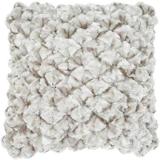 NOURISON HOME   20" x 20" Mina Victory  Silver    - 798019068790