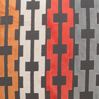 D.V. KAP HOME   24" x 24" Bardot Pillow - Atomic Geometric    - 2401-A-2424