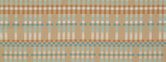 Robert Allen Contract Boxed Plaid | Spa  Upholstery     - 240208