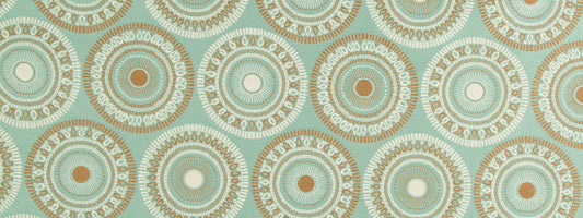 Robert Allen Contract Circle Art | Spa  Upholstery     - 240383