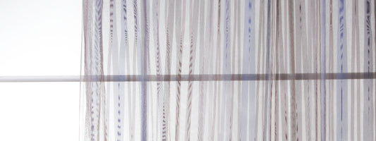 Robert Allen Contract Ribbon Shimmer | Storm  Drapery     - 240497