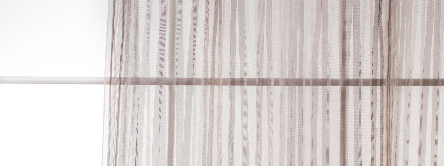 Robert Allen Contract Ribbon Shimmer | Linen  Drapery     - 240499