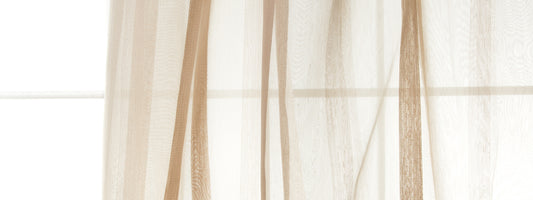 Robert Allen Contract Soft Net | Khaki  Drapery     - 240501