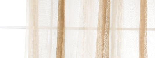 Robert Allen Contract Soft Net | Natural  Drapery     - 240502