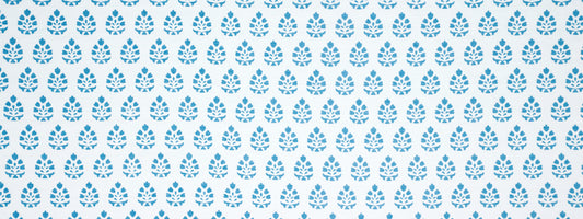 Robert Allen Belle Bloom | Calypso Blue  Upholstery     - 240772