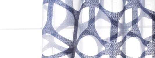 Robert Allen Contract Modern Arch | Indigo  Drapery     - 240880