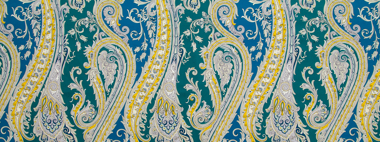 Robert Allen Fun Paisley | Calypso Blue  Upholstery     - 240942