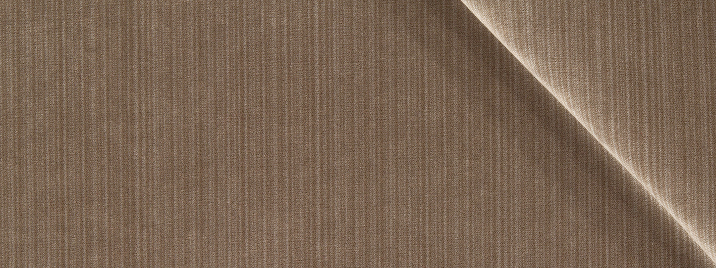 Robert Allen Plush Strie | Truffle  Upholstery     - 241004