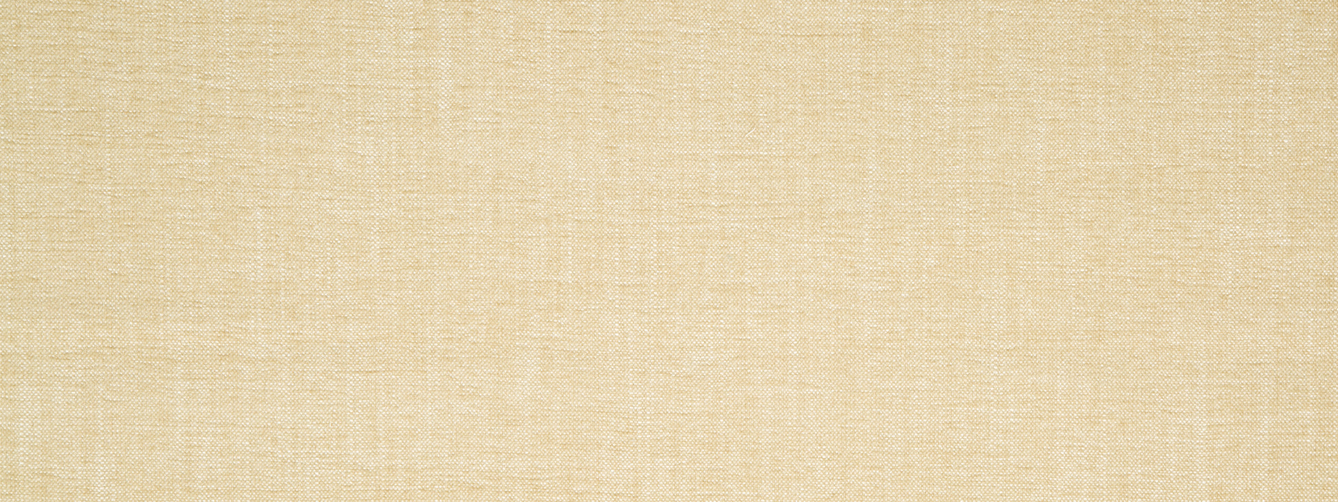 Straw-colored chenille upholstery fabric close-up
